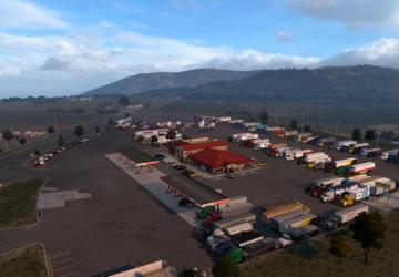 Map Better TruckStops - Montana version 1 for American Truck Simulator (v1.48)