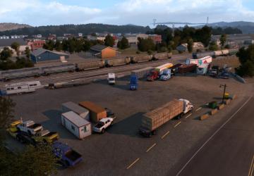 Map Better TruckStops - Montana version 1 for American Truck Simulator (v1.48)