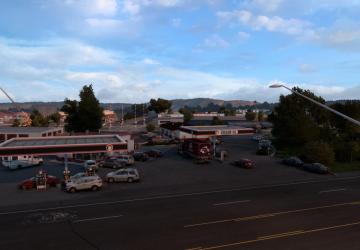 Map Better TruckStops - Montana version 1 for American Truck Simulator (v1.48)