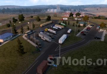 Better TruckStops - Montana version 1.1 for American Truck Simulator (v1.48)