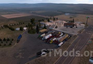 Better TruckStops - Montana version 1.1 for American Truck Simulator (v1.48)