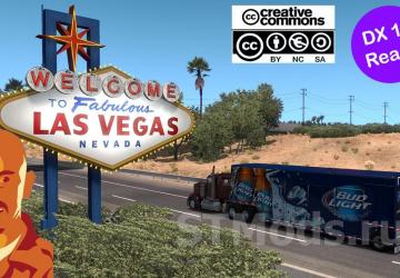 Beverage Trailer Reworked version 2.0 for American Truck Simulator (v1.48.x)