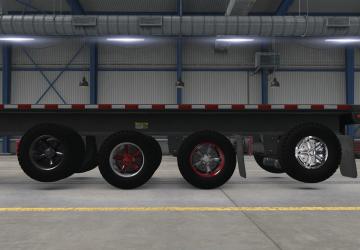 Diskless Wheels with Five Blades version 0.1 for American Truck Simulator (v1.32.x, - 1.37.x)