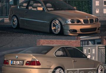 BMW 3 Series E46 version 1.2 for American Truck Simulator (v1.48.x)
