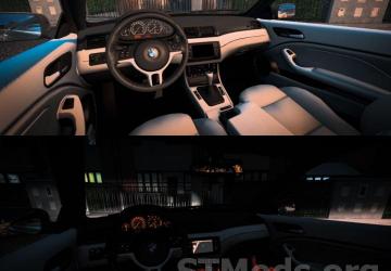 BMW 3 Series E46 version 1.7 for American Truck Simulator (v1.55.x)
