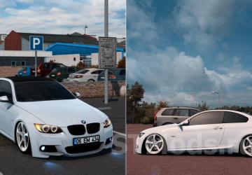 BMW 3 Series E92 M-Tech version 1.6 for American Truck Simulator (v1.47.x)