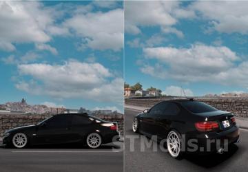 BMW 3 Series E92 M-Tech version 2.2 for American Truck Simulator (v1.54.x)
