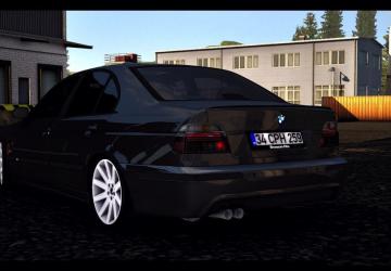 BMW 520i E39 version 1.0 for American Truck Simulator (v1.38.x)