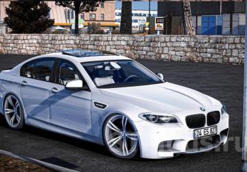 BMW 5 Series F10 version 1.7 for American Truck Simulator (v1.47.x)