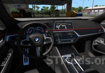 BMW 6-Series GT G32 version 1.4 for American Truck Simulator (v1.49.x)