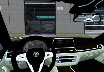 BMW 750Ld Xdrive 2017 version 2.1 for American Truck Simulator (v1.42.x, 1.43.x)