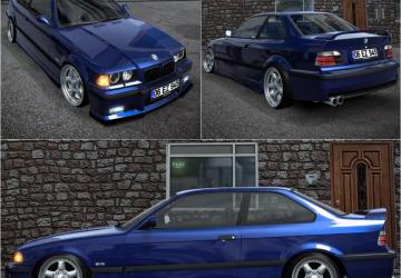 BMW E36 Sedan version 1.2.1 for American Truck Simulator (v1.43.x)