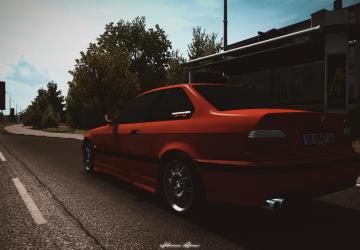 BMW M3 E36 version 1.0 for American Truck Simulator (v1.35.x, 1.36.x)