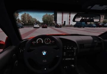 BMW M3 E36 version 1.0 for American Truck Simulator (v1.35.x, 1.36.x)