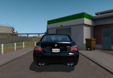 BMW M5 E60 2009 version 1.0 for American Truck Simulator (v1.35.x, 1.36.x)