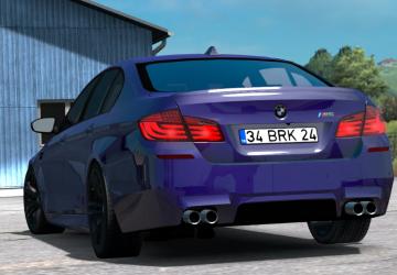 BMW M5 F10 version 1.4 for American Truck Simulator (v1.39.x)