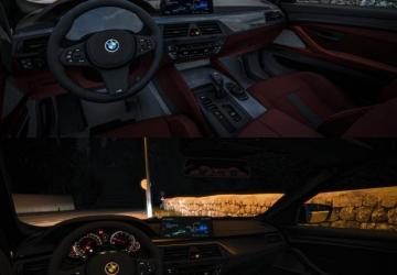 BMW M5 G30 version 1.0 for American Truck Simulator (v1.44.x, 1.45.x)