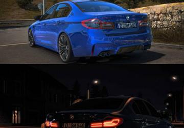 BMW M5 G30 version 1.9 for American Truck Simulator (v1.55.x)