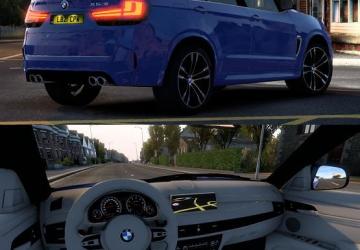BMW X5M 2016 version 2.0 for American Truck Simulator (v1.40.x, 1.41.x)