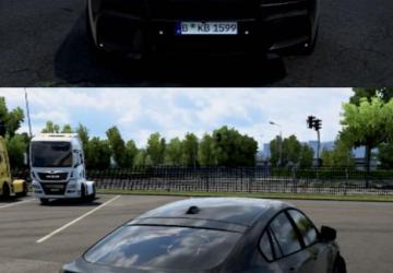 BMW X6M E71 2010 version 1.0.1 for American Truck Simulator (v1.48.x, 1.49.x)