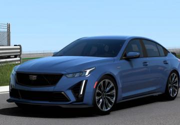 Cadillac CT5-V Black Wing 2022 version 1.0 for American Truck Simulator (v1.48.x)