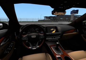 Cadillac CT5-V Black Wing 2022 version 1.0 for American Truck Simulator (v1.48.x)