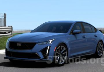 Cadillac CT5-V Black Wing 2022 version 1.1 for American Truck Simulator (v1.49.x)
