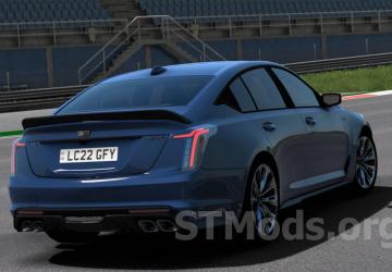 Cadillac CT5-V Black Wing 2022 version 1.1 for American Truck Simulator (v1.49.x)