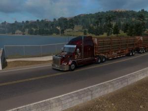 Cargo Rust trailer version 1.0 for American Truck Simulator (v1.28.x, 1.29.x)