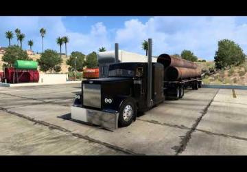 Cat 3406B Straight pipe sound version 1.0 for American Truck Simulator (v1.39.x, - 1.42.x)