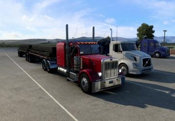 CAT C15 ACERT Straight pipe sound version 1.0 for American Truck Simulator (v1.43.x)