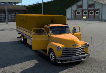 Chevrolet 1951 Classic Truck version 1.0 for American Truck Simulator (v1.49.x)