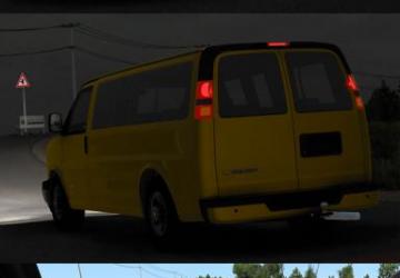 Chevrolet Express Standard version 1.2 for American Truck Simulator (v1.49.x)