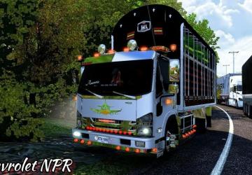 Chevrolet NPR 2018 version 1.0 for American Truck Simulator (v1.49.x)