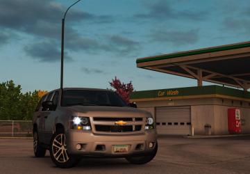 Chevrolet Tahoe 2007 version 1.1 for American Truck Simulator (v1.40.x)