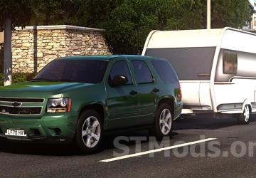 Chevrolet Tahoe 2007 version 3.4 for American Truck Simulator (v1.46.x, 1.47.x)