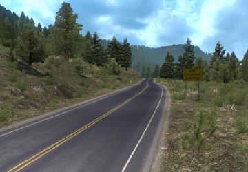 Colorado map version 2.0 for American Truck Simulator (v1.37.x)