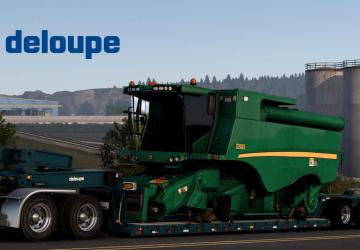 Corby Deloupe Lowboy version 1.0 for American Truck Simulator (v1.43.x)