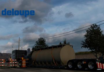 Corby Deloupe Lowboy version 1.0 for American Truck Simulator (v1.43.x)