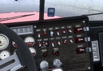 Custom High Res Interior Peterbilt 379 version 1.0 for American Truck Simulator (v1.41.x)