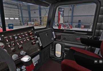 Custom High Res Interior Peterbilt 379 version 1.0 for American Truck Simulator (v1.41.x)