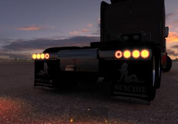 Custom Parts for Peterbilt 389 Modified version 1.1 for American Truck Simulator (v1.39.x)