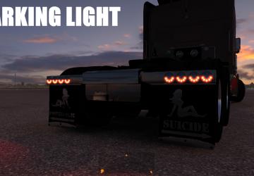Custom Parts for Peterbilt 389 Modified version 1.1 for American Truck Simulator (v1.39.x)