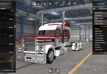 Custom Peterbilt 389 version 1.1 for American Truck Simulator (v1.40.x, 1.41.x)