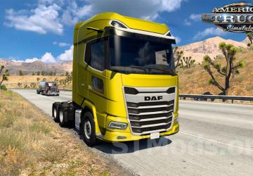 DAF 2021 XG/XG+ version 1.2.2 for American Truck Simulator (v1.48.x)