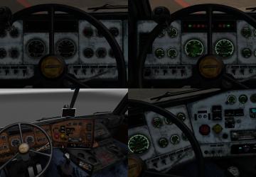Dirty Skins Pack for Freightliner FLB version 1.0 for American Truck Simulator (v1.28.x, - 1.39.x)