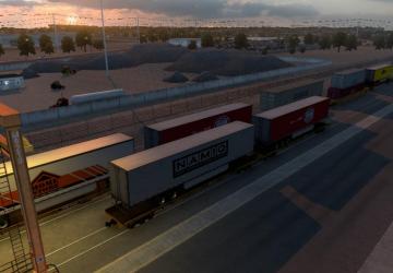 Enhanced Trains version 3.9.2 for American Truck Simulator (v1.44)