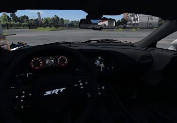 Dodge Challenger version 1.0 for American Truck Simulator (v1.37.x)