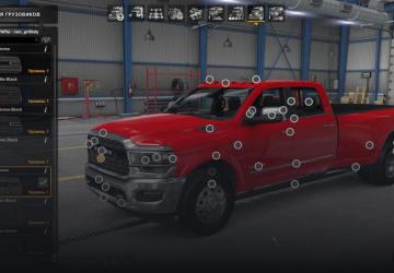Dodge RAM 3500 (RVM) version 1.0 for American Truck Simulator (v1.46.x)