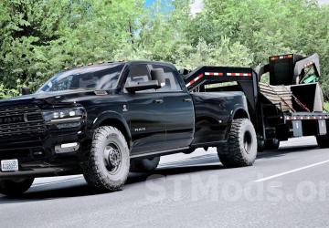 Dodge RAM 3500 (RVM) version 1.3 for American Truck Simulator (v1.46.x, 1.47.x)